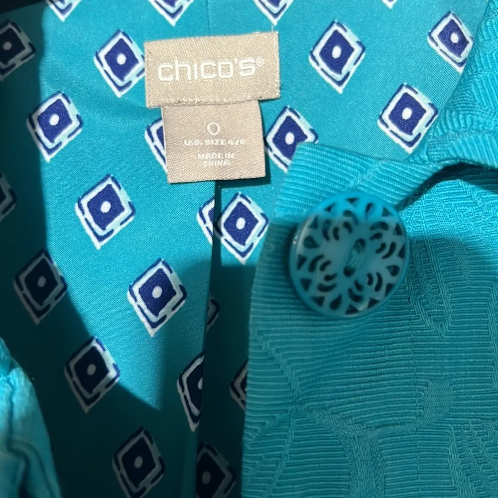 Gorgeous Chico’s Tapestry Coat size 0 - Picture 3 of 8